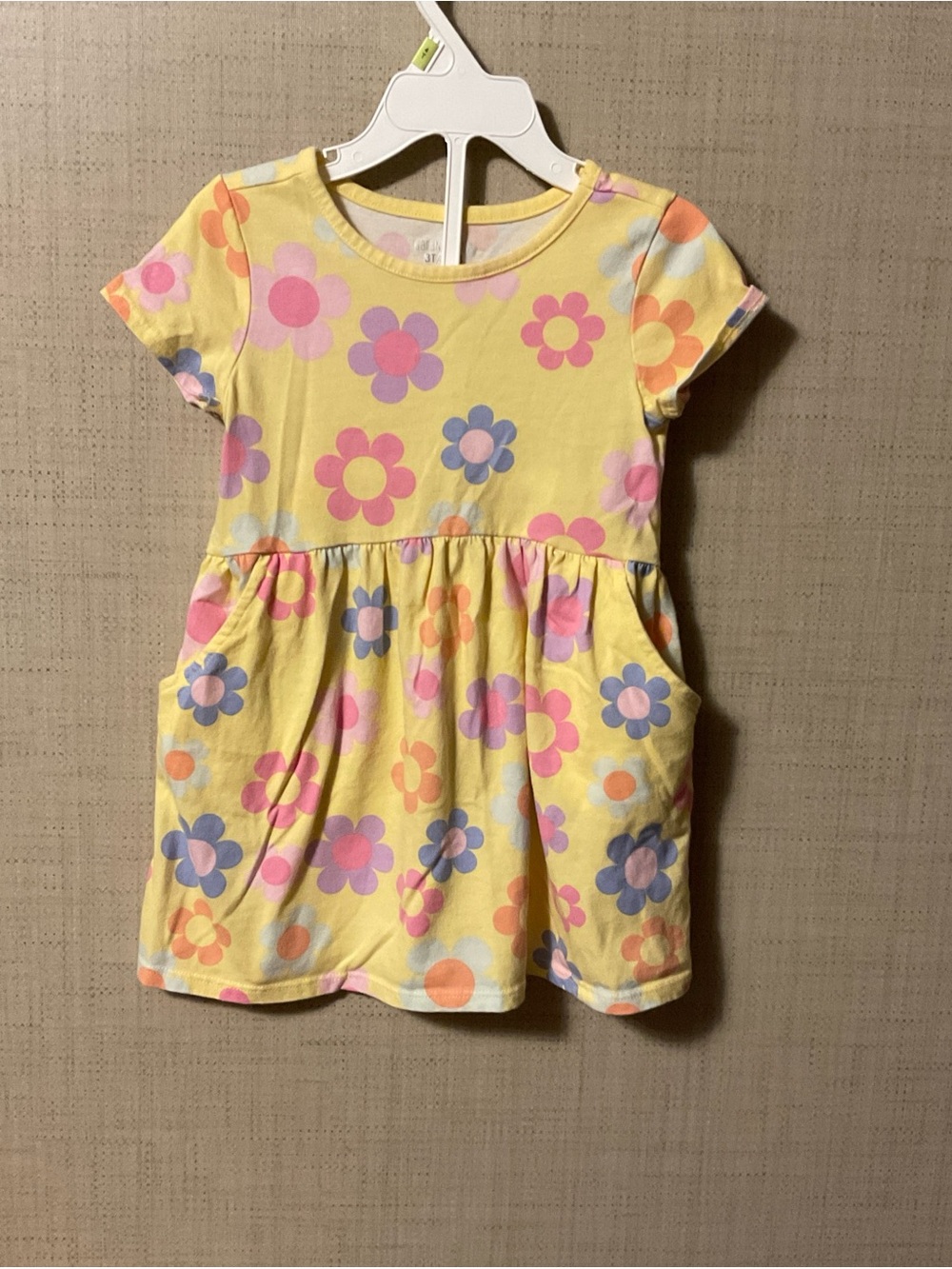 Garanimals Yellow Floral Pocket Dress